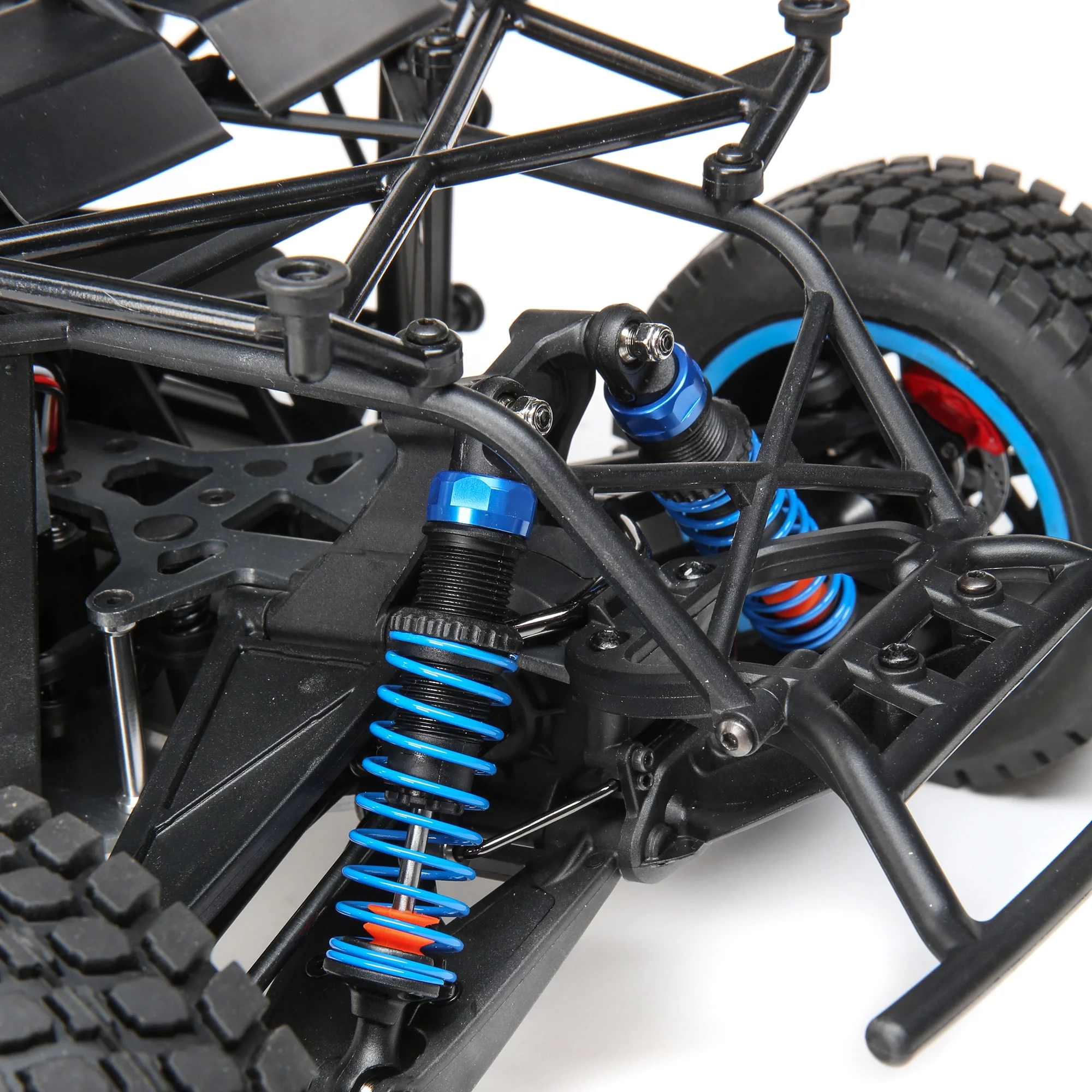 Losi RC Truck 1/10 King Shocks Ford Raptor Baja Rey 4 Wheel Drive Brushless RTR Battery and Charger Not Included with SMART LOS03020V2T1 Cars