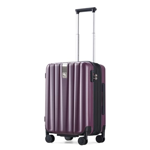 Hanke 29 Inch Luggage Suitcases With Spinner Wheels Lightweight PC hardside Rolling Suitcase With Travel Lock, Checked-Large 29-Inch(Blackish Green)