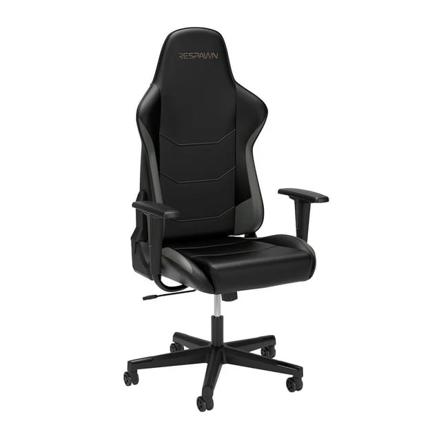 RESPAWN 110 Ergonomic PVC Gaming Chair-Racing Style High Back Office Chair -Integrated Headrest, Recline with Adjustable Tilt Tension & Angle Lock
