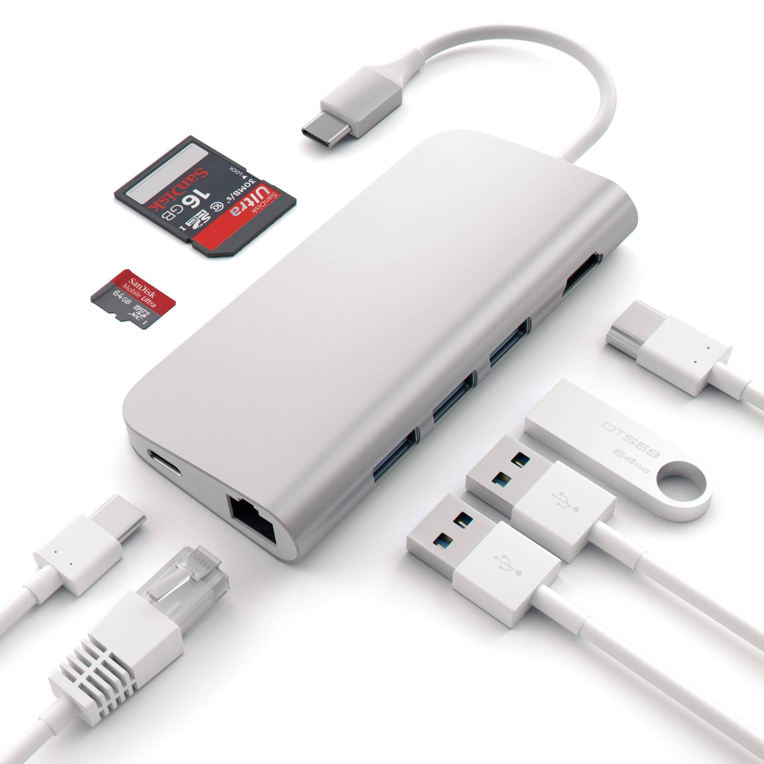 Satechi Aluminum Multi-Port Adapter - Dock