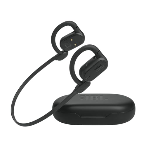 JBL SoundGear Sense - True Wireless Open-Ear Headphones, OpenSound Technology, Splash and dust Resistant, 4 mics for Crisp, Clear Calls