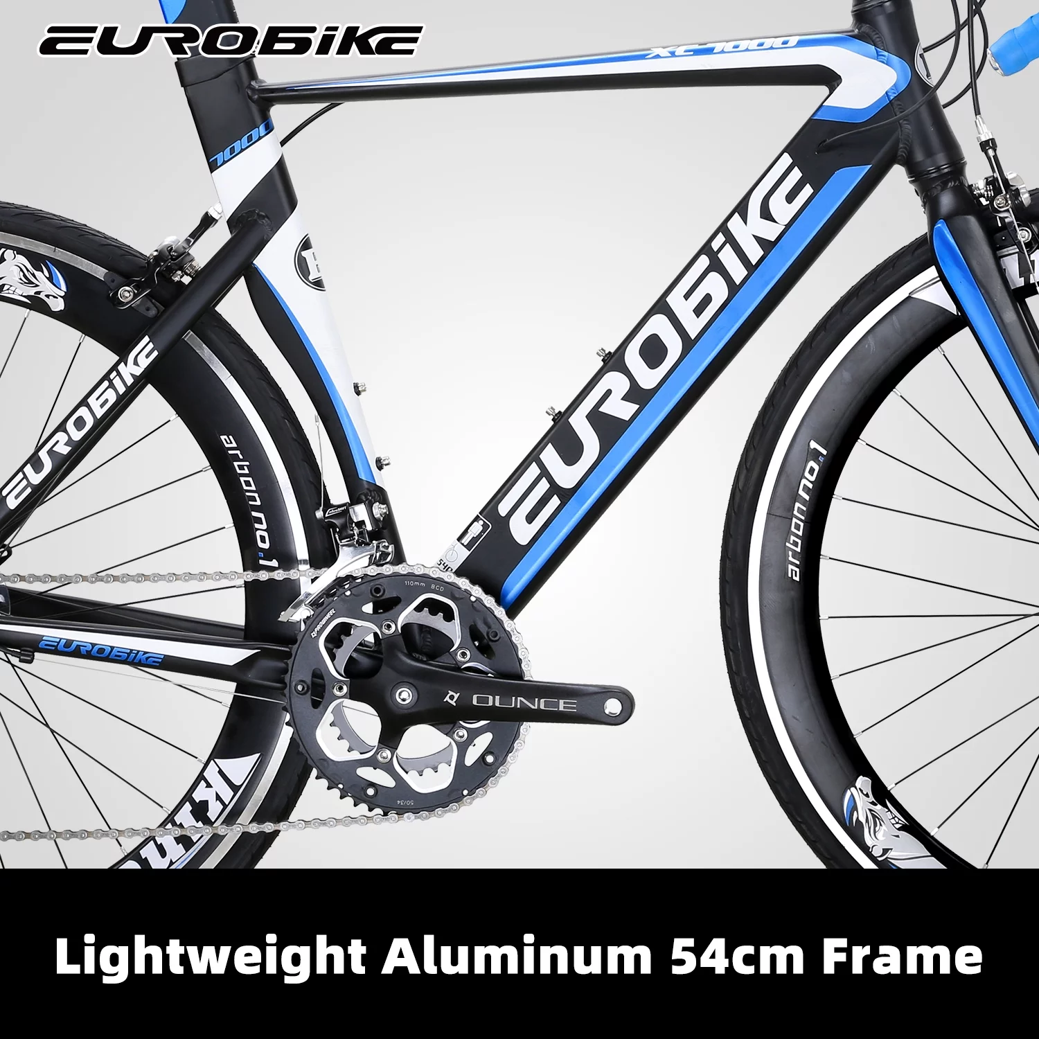 XC7000 Mens Road Bike 54cm Lightweight Aluminum Frame 14 Speed 700C Road Bicycle Commuter Bikes for Men and Women 3 Colors - Radiant Selections