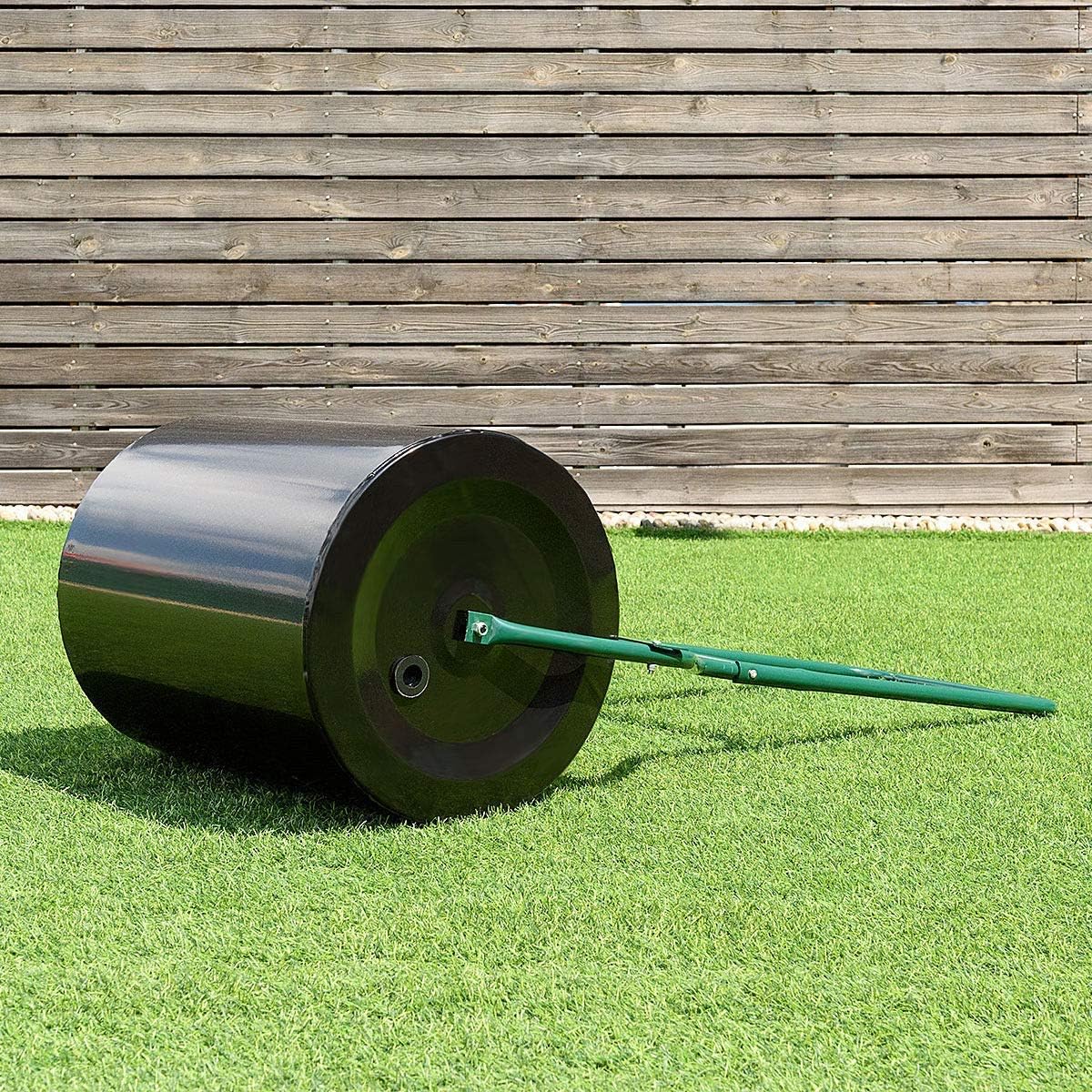 Goplus Lawn Roller Tow Behind Water Filled Roller for Garden Yard, 16 by 20-Inch