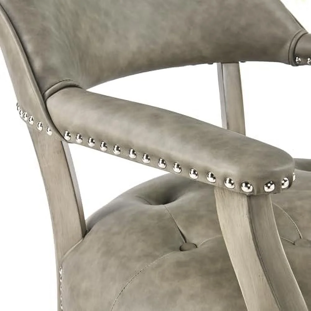 RUNFAYBIU Dining Chair with Casters  Kitchen Table Chair with Caster &amp