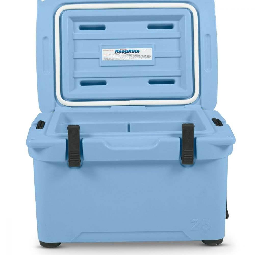 Engel 5.2 Gallon 24 Can 25 High Performance Roto Molded Ice Cooler, Arctic Blue