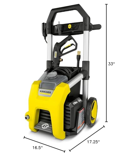 K&auml;rcher K1800PS, Electric Pressure Washer with 3 Spray Nozzles