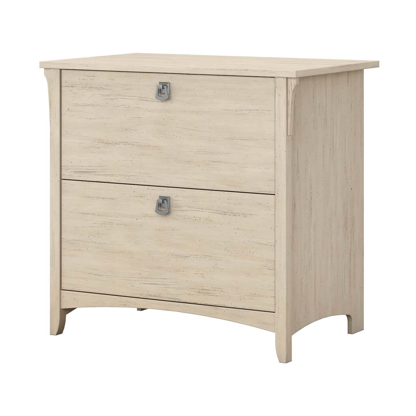 Bush Furniture Salinas Lateral File Cabinet, Vintage Black