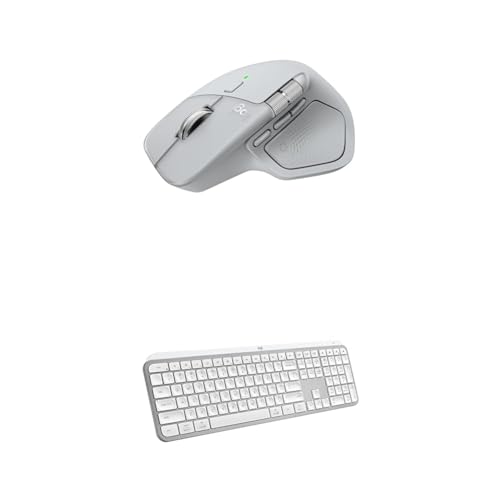 Logitech MX Master 4, Ergonomic Wireless Mouse with Advanced Performance Haptic Feedback, Ultra-Fast Scrolling, USB-C Charging, Bluetooth, Windows