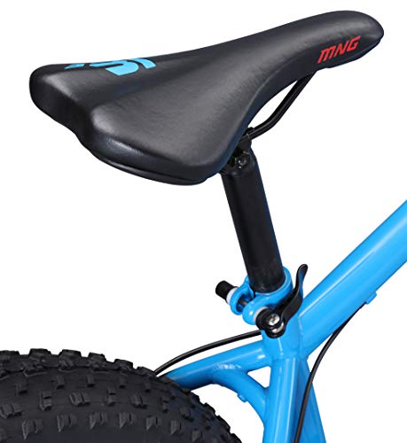 Mongoose Argus Trail or ST Fat Tire Mountain Bike, 20, 24 or 26 Inch Bike for Kids and Adults, 7 or 16 Speed, Aluminum or Steel Frame
