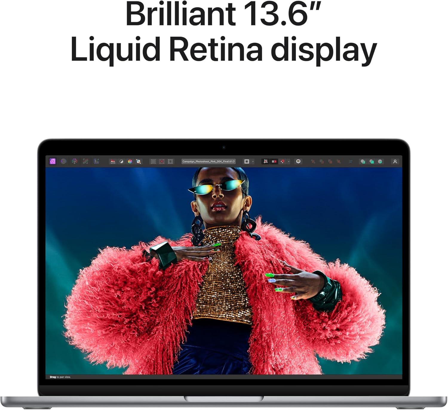 Apple 2024 MacBook Air 13-inch Laptop with M3 chip, 16GB Unified Memory, 1TB SSD Storage, Space Gray - Z1B600165