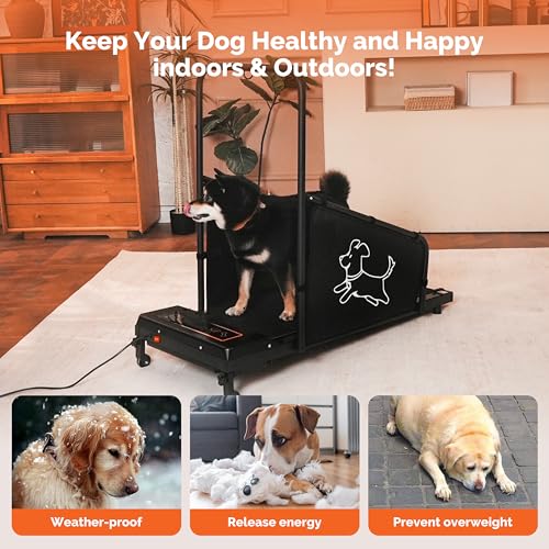 Dog Treadmill for Small/Medium/Large Dogs, Indoor Pet Exercise Machine Pacer Treadmills at Home with Remote Control