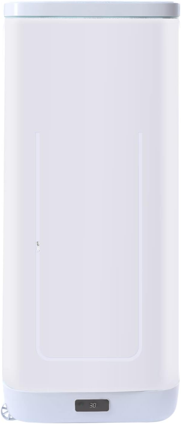 Mini Portable Clothes Dryer 850W Electric Wardrobe Dryer with Cloth Cover Compact Spaces Folding Clothes Dryer Machine for Home Apartments