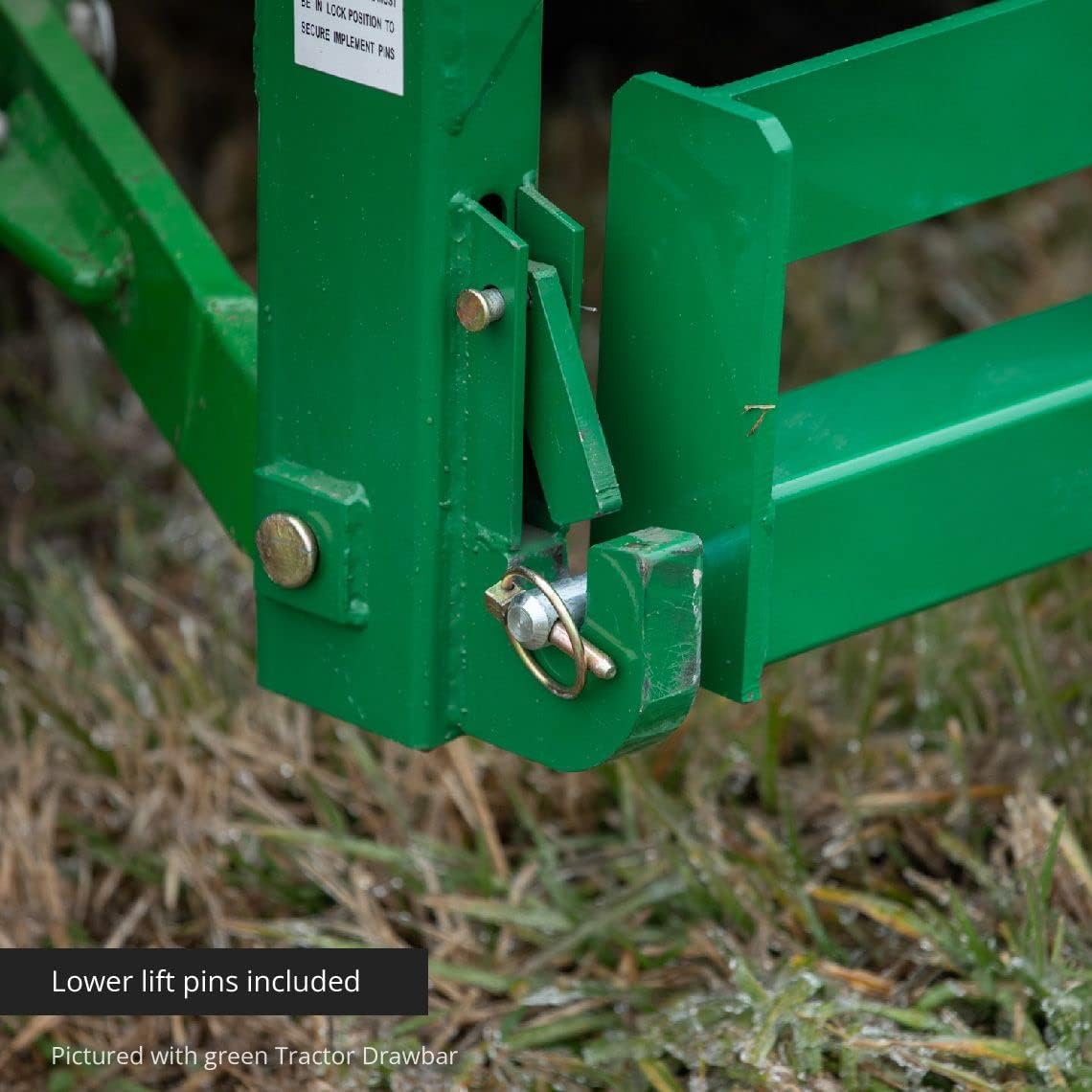 Titan Tractor Drawbar with Suitcase Weight Brackets 2 Receiver CAT 1 3-Pt