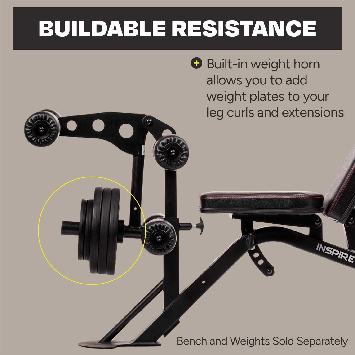 Inspire Leg Extension / Curl Attachment - Sports Supplies Online Store