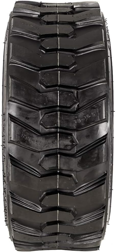 SUPERGUIDER Heavy Duty 12-16.5 Skid Steer Tires 12PR Industrial Bias Tire 12x16.5