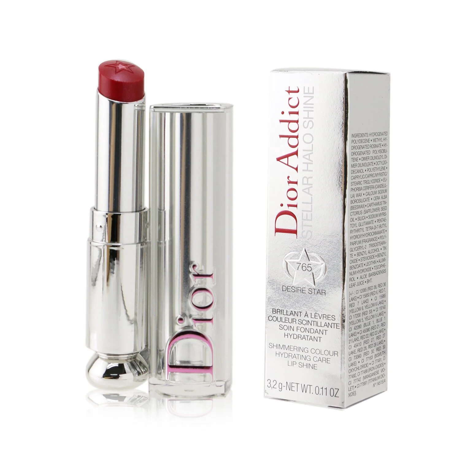 Christian Dior Dior Addict Stellar Halo Shine Lipstick - # 563 Adored Star  3.2g/0.11oz