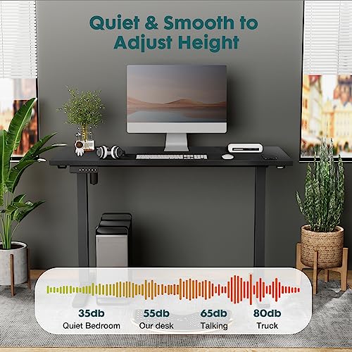 Standing Desk, Adjustable Height Electric Sit Stand Up Down Computer Table