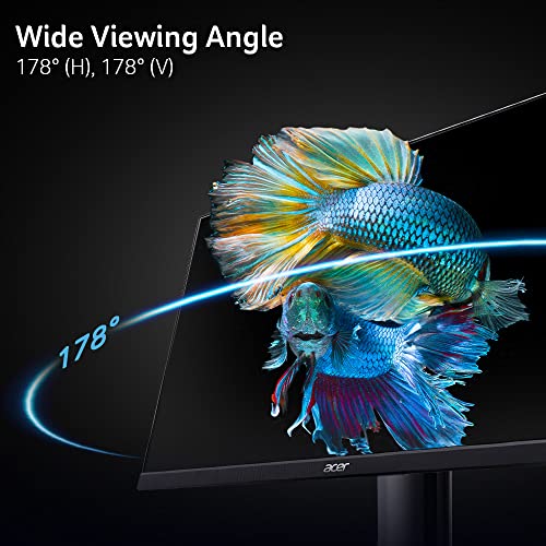 acer KB272 G0bi 27" IPS Full HD (1920 x 1080) Gaming Office Monitor | Adaptive-Sync Support (FreeSync Compatible) | Up to 120Hz Refresh | 1ms (VRB) |
