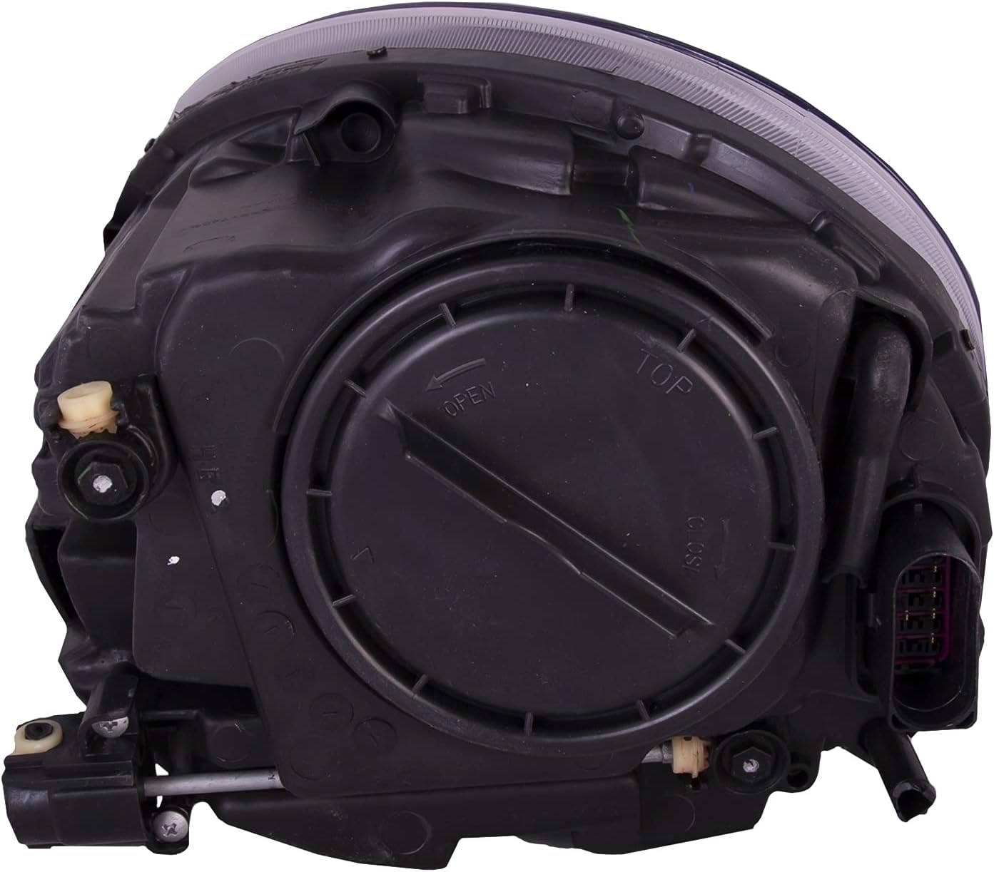 HEADLIGHTSDEPOT Headlight Halogen CAPA Certified Left Hand Driver Side Compatible With 2012-2019 Volkswagen Beetle