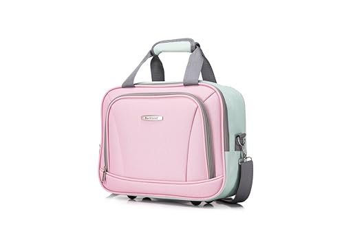 Rockland Melbourne Hardside Expandable Luggage with Spinner Wheels, 2TONENAVY, 2 Piece (20/28)