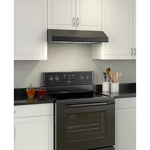 Broan-NuTone BCSD142SS Glacier 42-inch Under-Cabinet 4-Way Convertible Range Hood with 2-Speed Exhaust Fan and Light, 300 Max Blower CFM