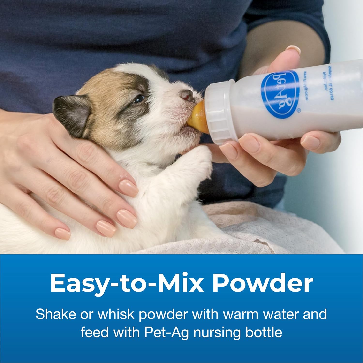 Pet-Ag Goat’s Milk Esbilac Powder - 5 lb - Powdered Puppy Formula with Prebiotics, Probiotics & Vitamins for Puppies Newborn to Six Weeks Old