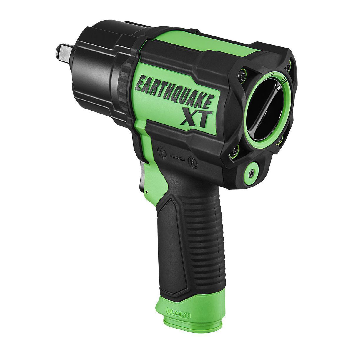 EARTHQUAKE XT 1/2 in. Composite Air Impact Wrench, Twin Hammer, 1200 ft-lbs, Purple
