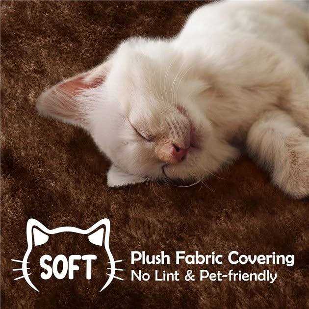 Yaheetech 57-in Plush Cat Tree &amp; Condo - Pet Supplies online store