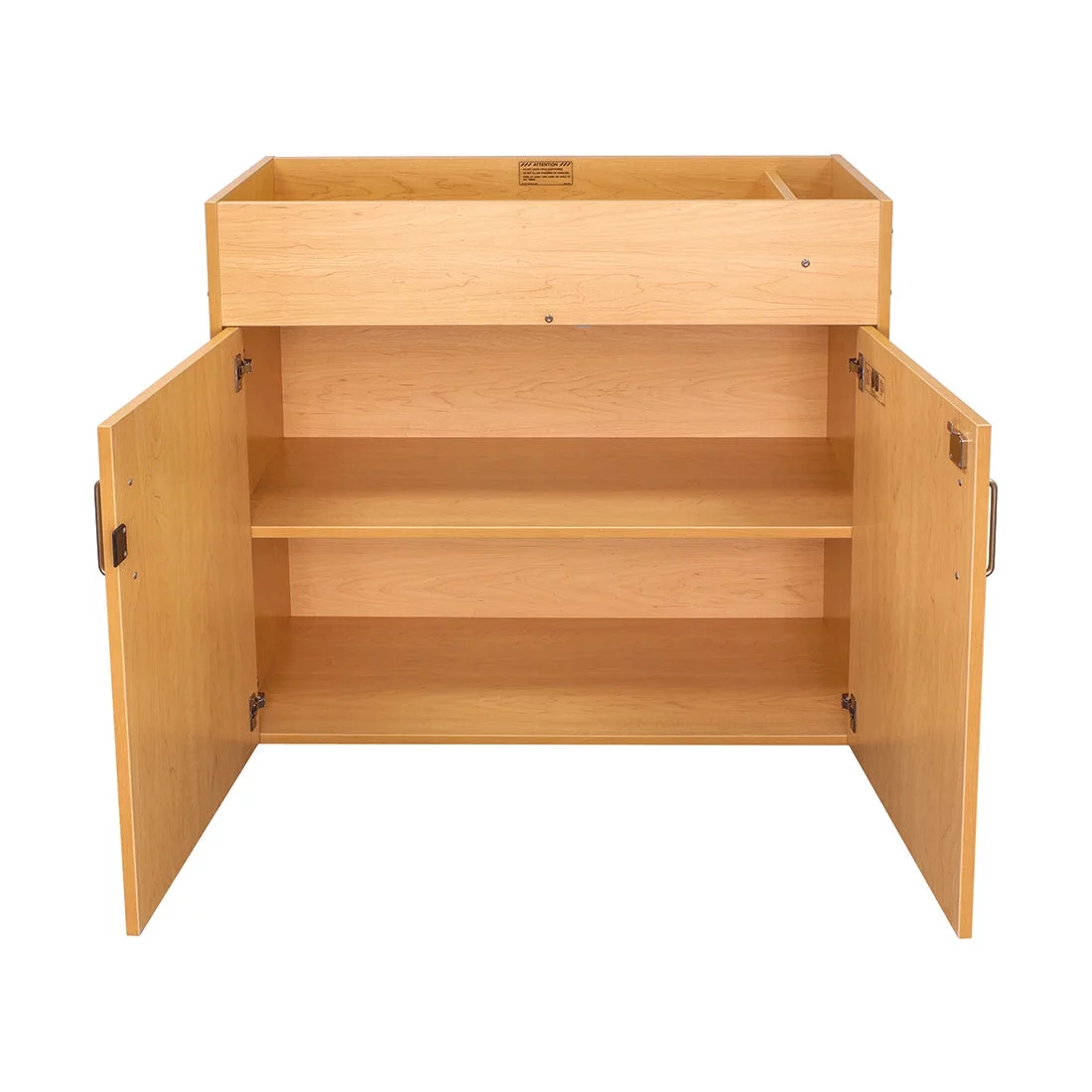 Tot Mate Infant/Baby Diaper Changing Table Station, Nursery Furniture, Maple Wood, Assembled