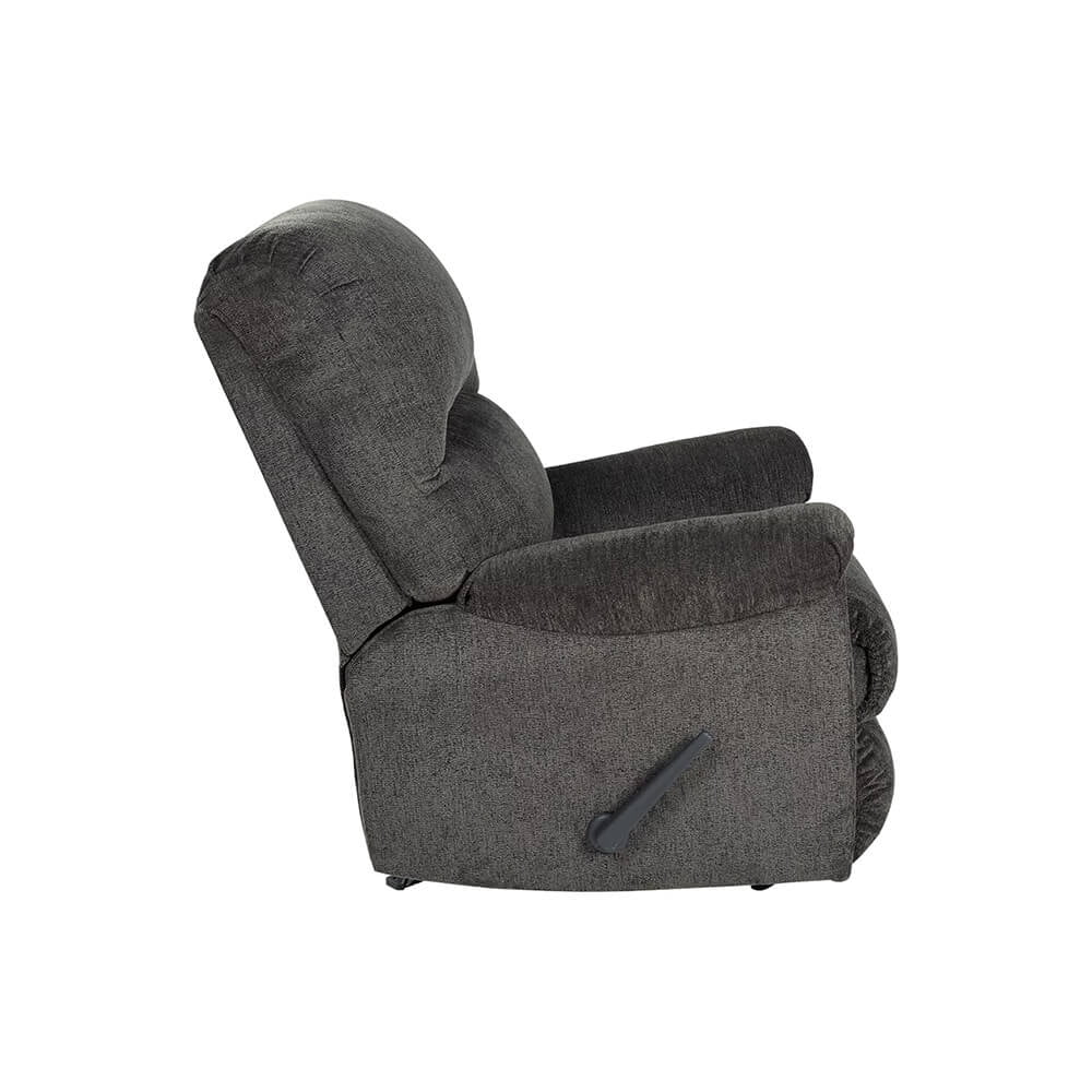 Signature Design by Ashley Ballinasloe Rocker Recliner in Smoke