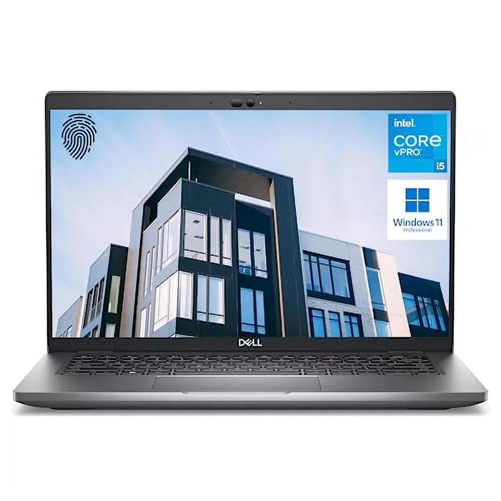 Dell Latitude 5000 Series 5430 Business Laptop, 14” FHD Display, Intel Core i5-1245U Processor, 16GB RAM, 512GB SSD, Wi-Fi 6, Backlit KB, FP Reader