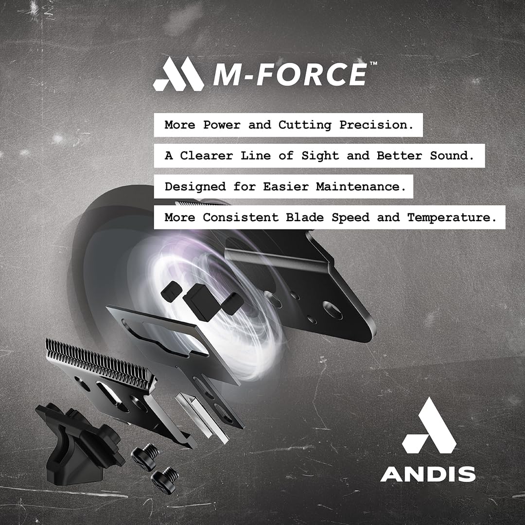 Andis GTX-EXO Black Label Special Edition, Professional Lithium-ion Electric Beard & Hair Trimmer, M-Force Technology, Cordless