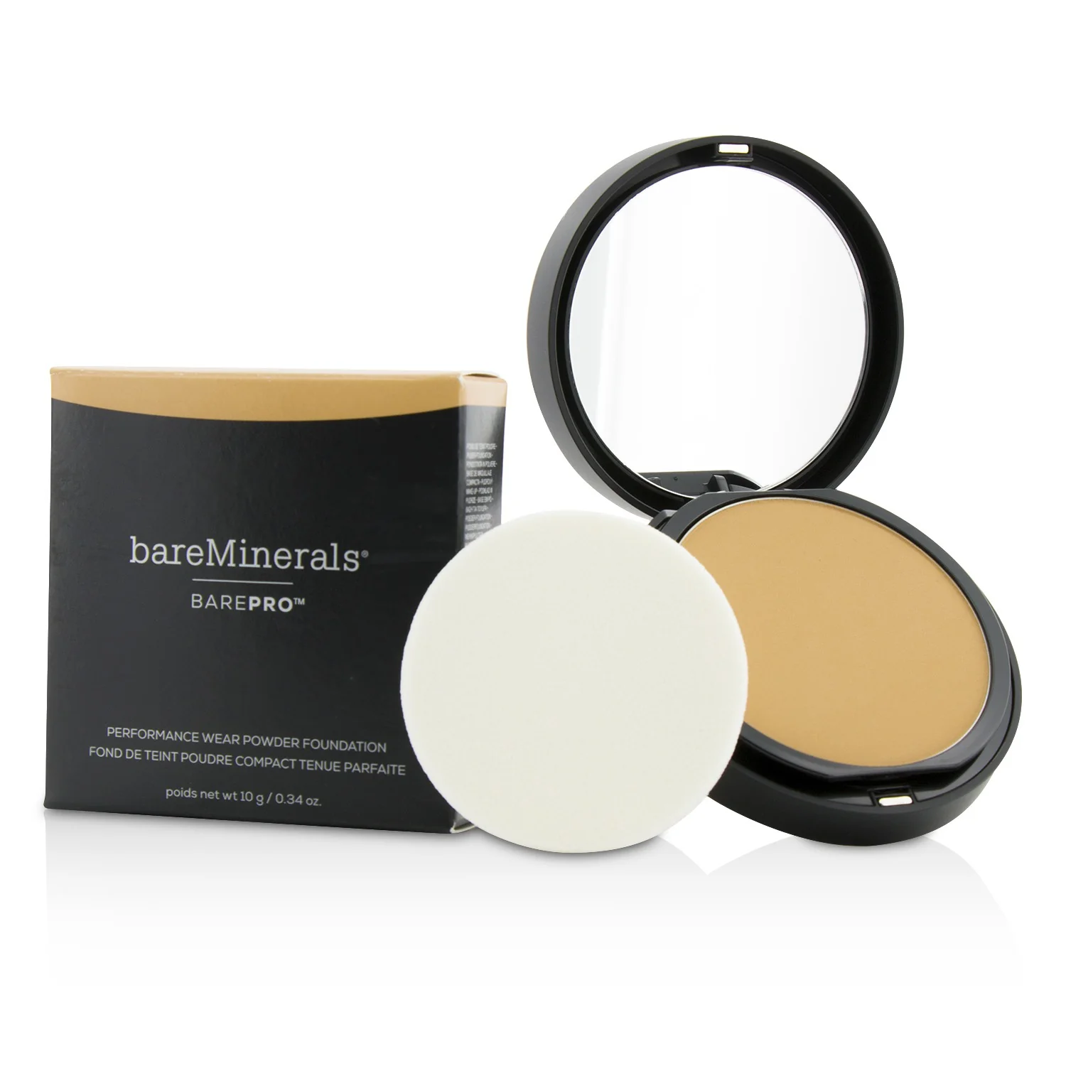 BareMinerals BarePro Performance Wear Powder Foundation - # 9.5 Flax  10g/0.34oz