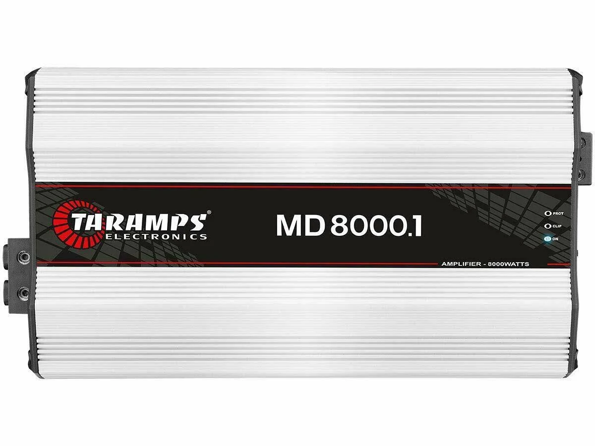 Taramps MD 8000 1 Channel 1 Ohm Car Amplifier