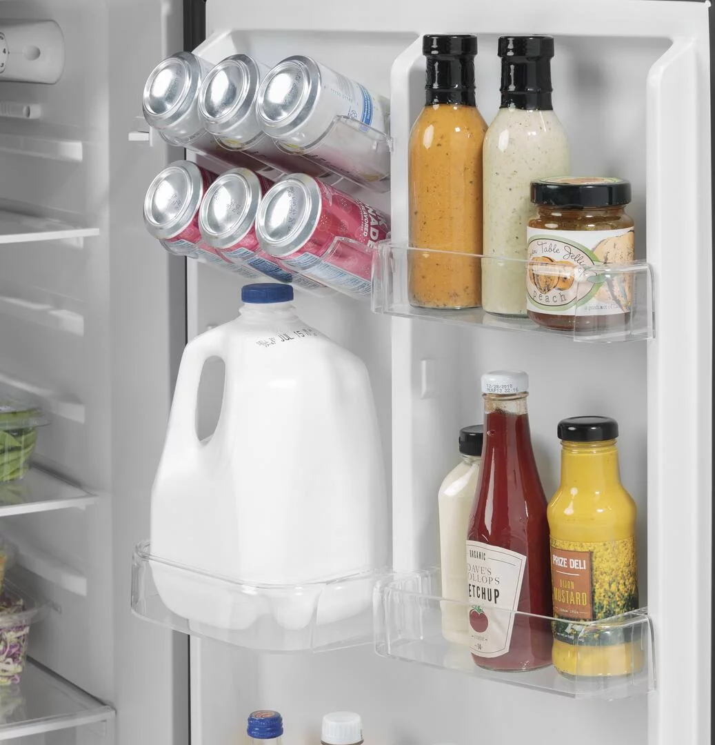 GE APPLIANCES GPV10FGNBB GE(R) 9.8 Cu. Ft. 12 Volt DC Power Top-Freezer Refrigerator