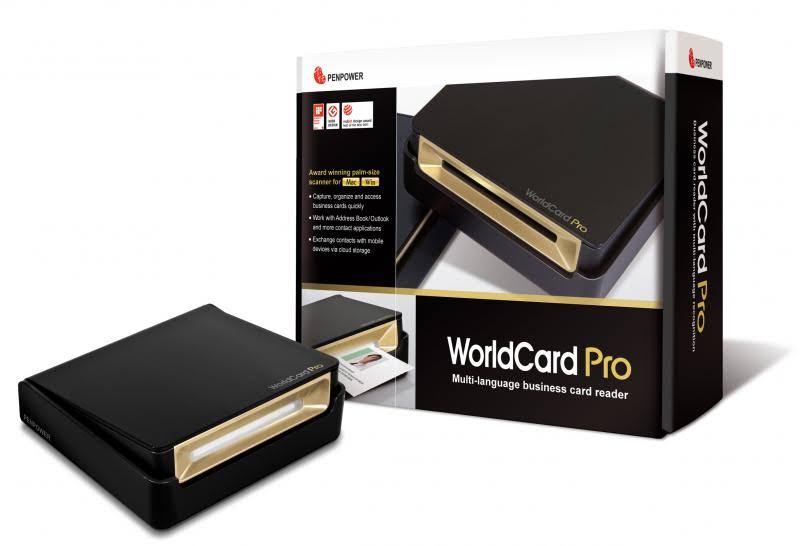 PenPower WorldCard Pro Portable Card Scanner - 600 dpi