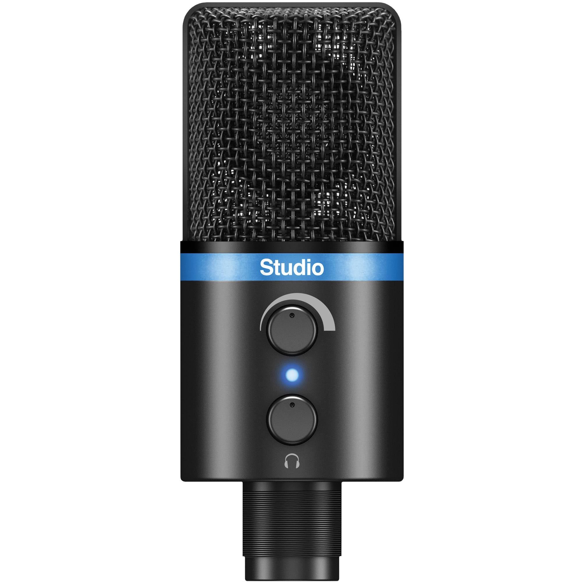 IK Multimedia iRig Mic Studio Microphone - Black - Megean