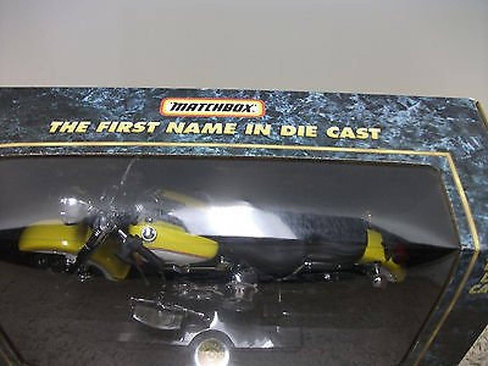 Matchbox Die Cast Harley Davidson Fat Boy 1995 1:9 #57122
