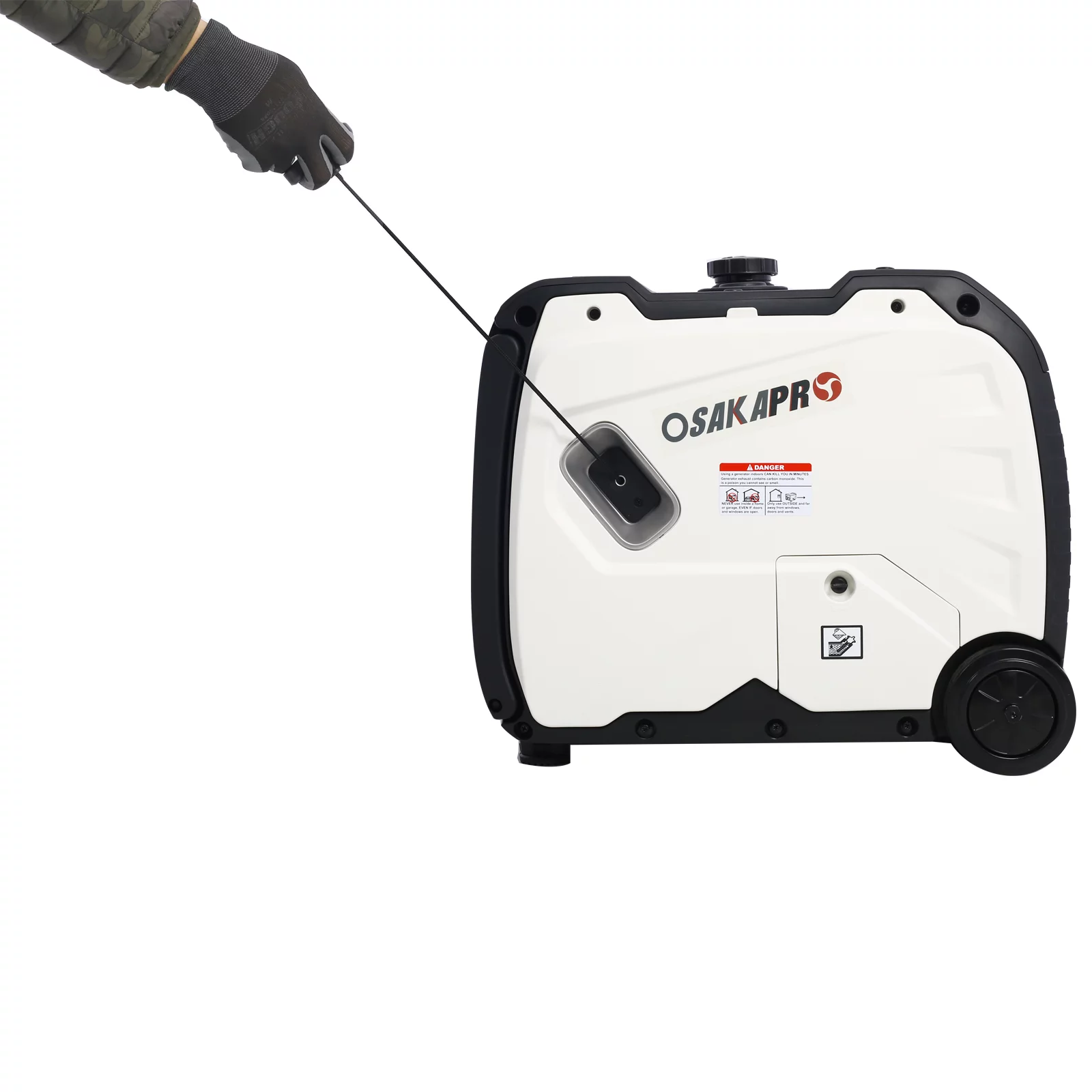 OSAK APR 6.03HP Inverter Generators portable gas powered,Generators for home use,White