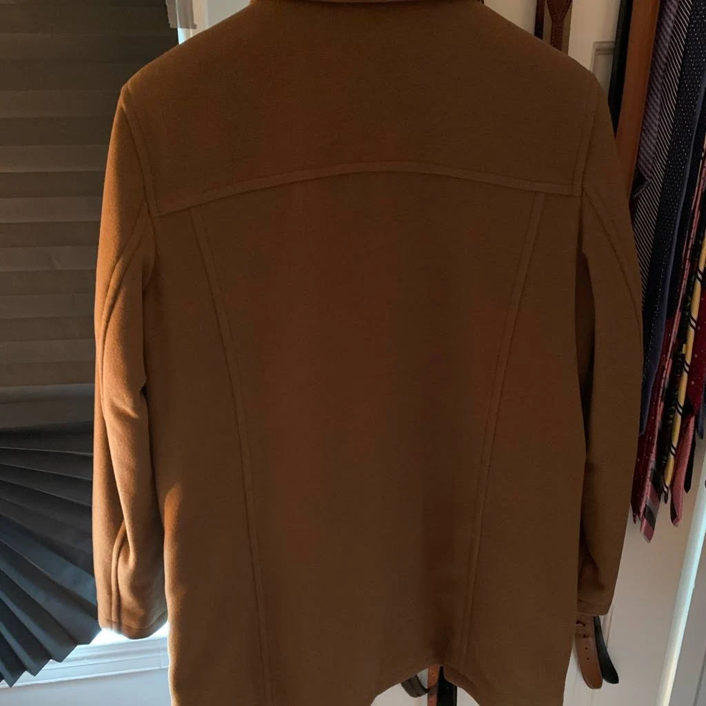 Cole Haan Wool-Blend Coat - Camel
