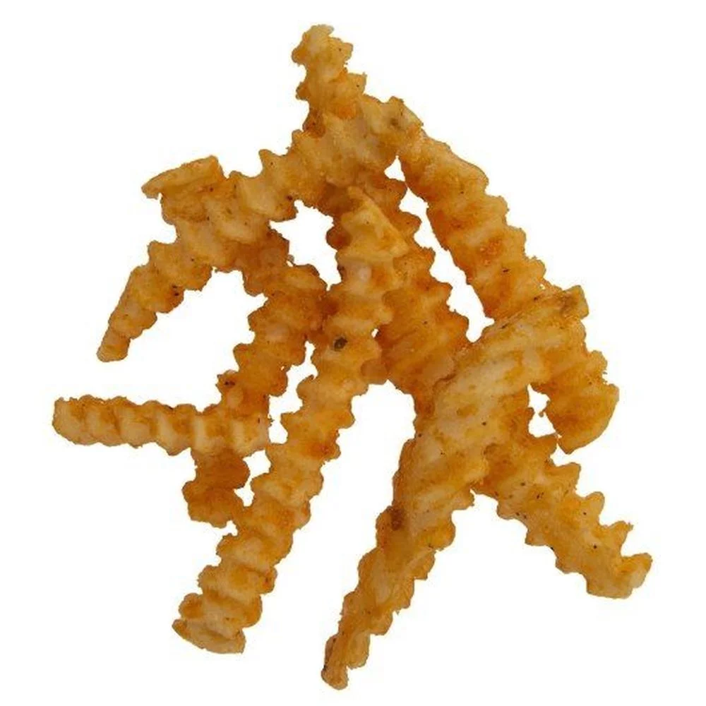 McCain Crispy Bakeable Deep Groove Crinkle Fries, 5 Pound Bag -- 6 per case