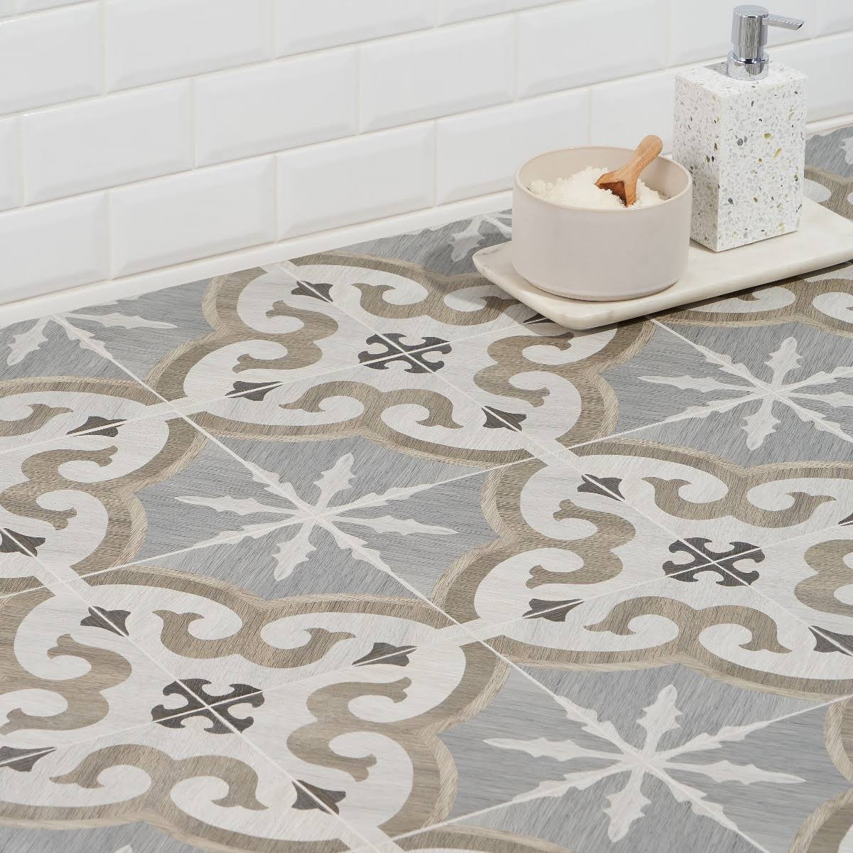 Castaic Briar Oak 8 in. x 8 in. Matte Porcelain Floor and Wall Tile (12.91 Sq. ft./ CASE)