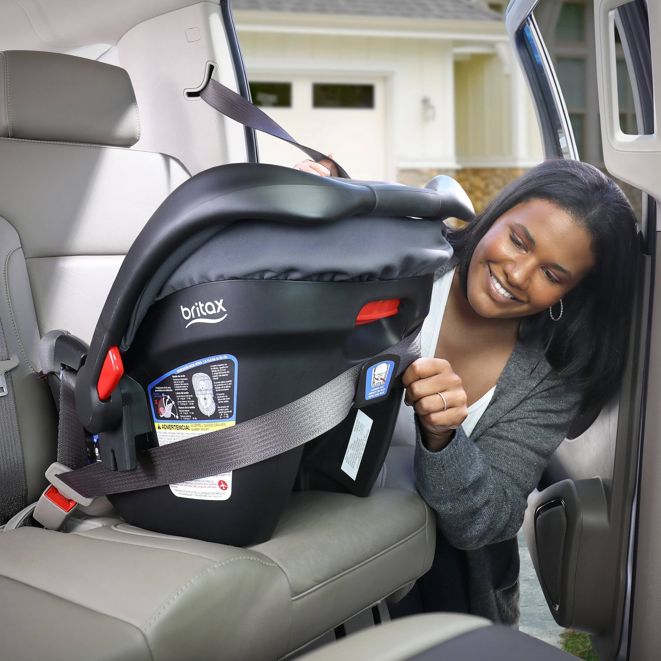 Britax B-Safe Gen2 FlexFit+ Infant Car SEAT, Drift SafeWash