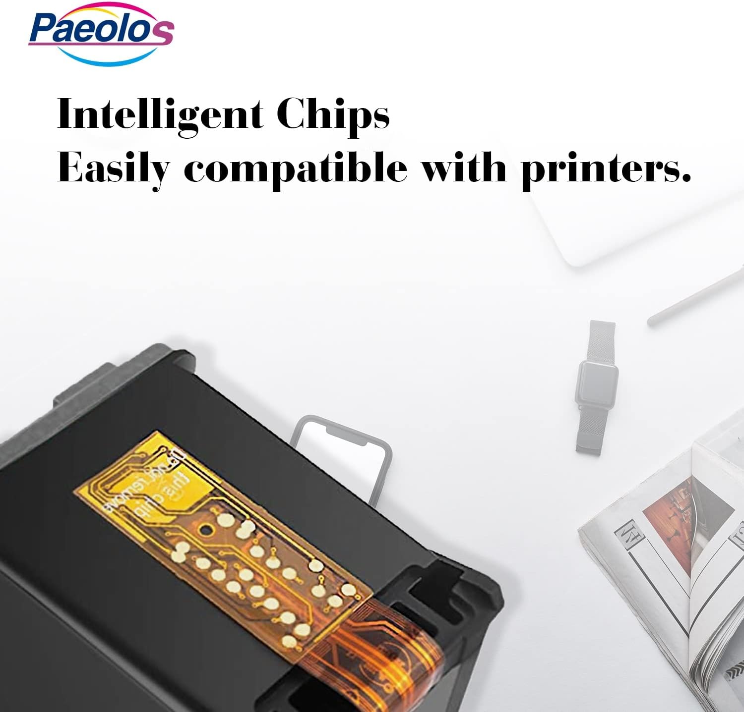 Remanufactured Ink Cartridges Replacements for HP 61 XL Work with Envy 4500 5530 OfficeJet 2620 4630 DeskJet 1000 1010 1050 1510 2050 2510 3000 3050
