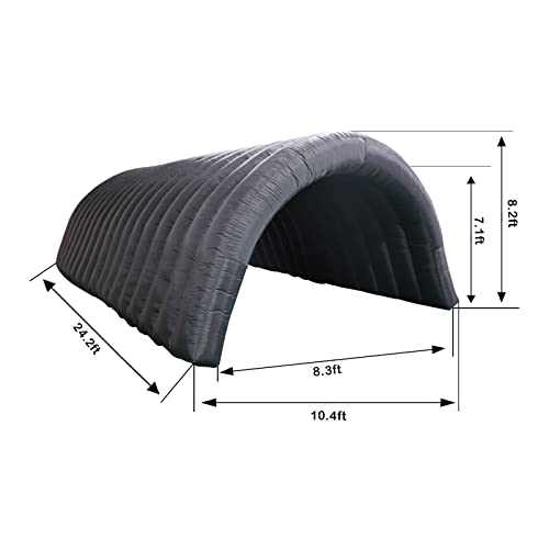 Inflatable Tunnel Sports Tunnel Entrance with Blower Football Tunnel Tent Entryway for Business Advertise Party Exhibition Promotion Street,Shop
