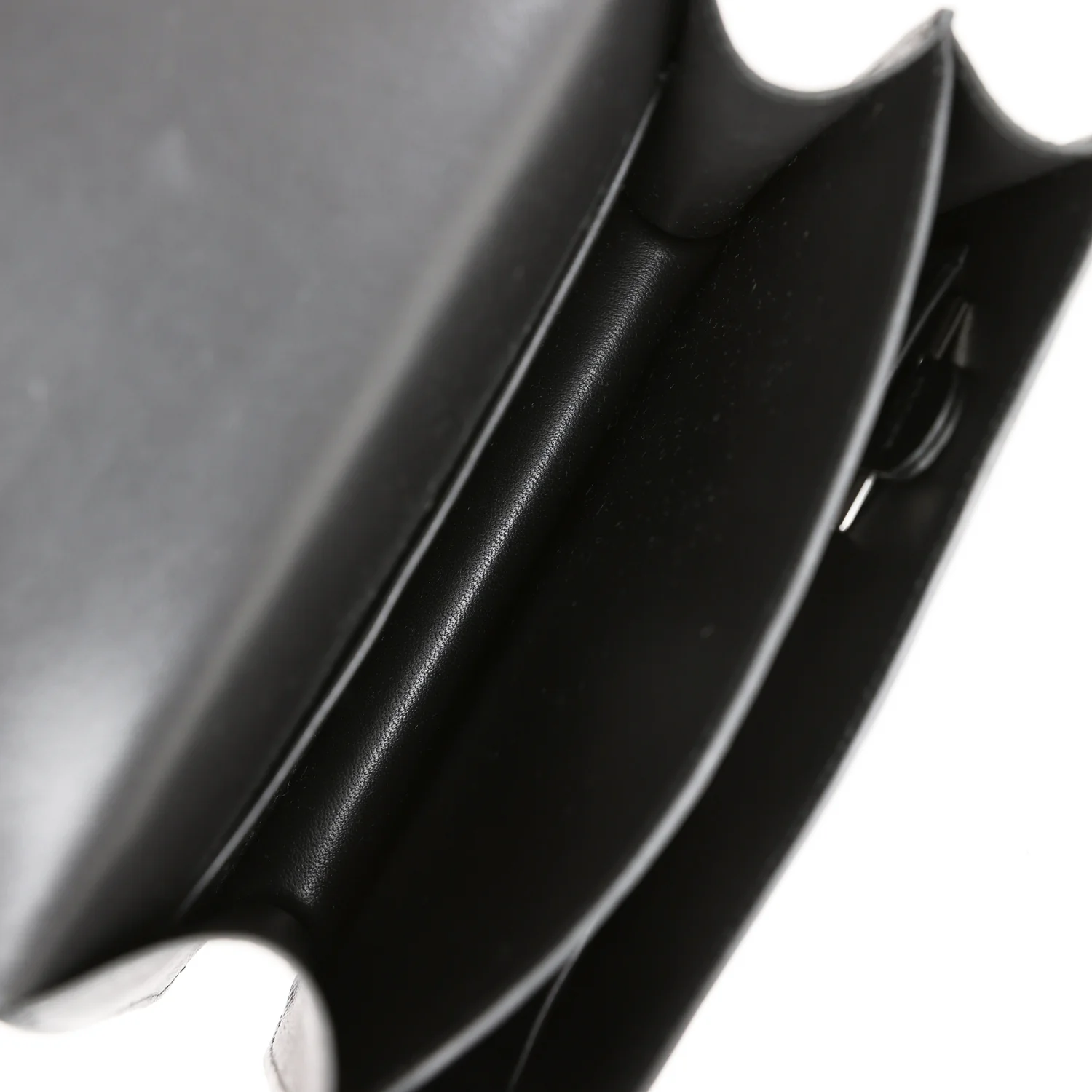 Hermes Constance 1-18 Black Epsom Palladium Hardware