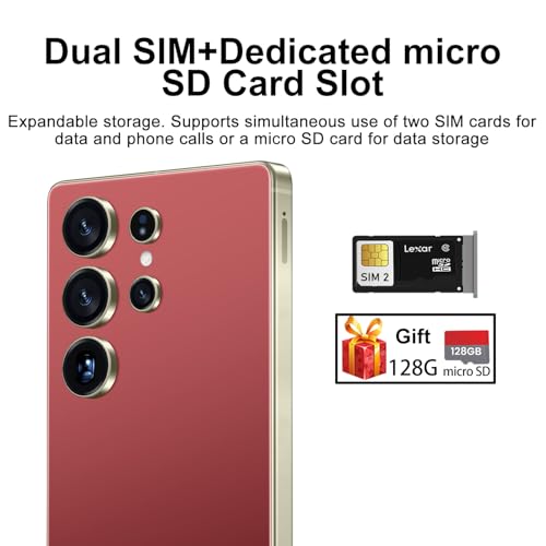 X25 Ultra 5G Cell Phone, Unlocked Android Smart Phone, 8+256GB+128GB Unlocked Android Phone