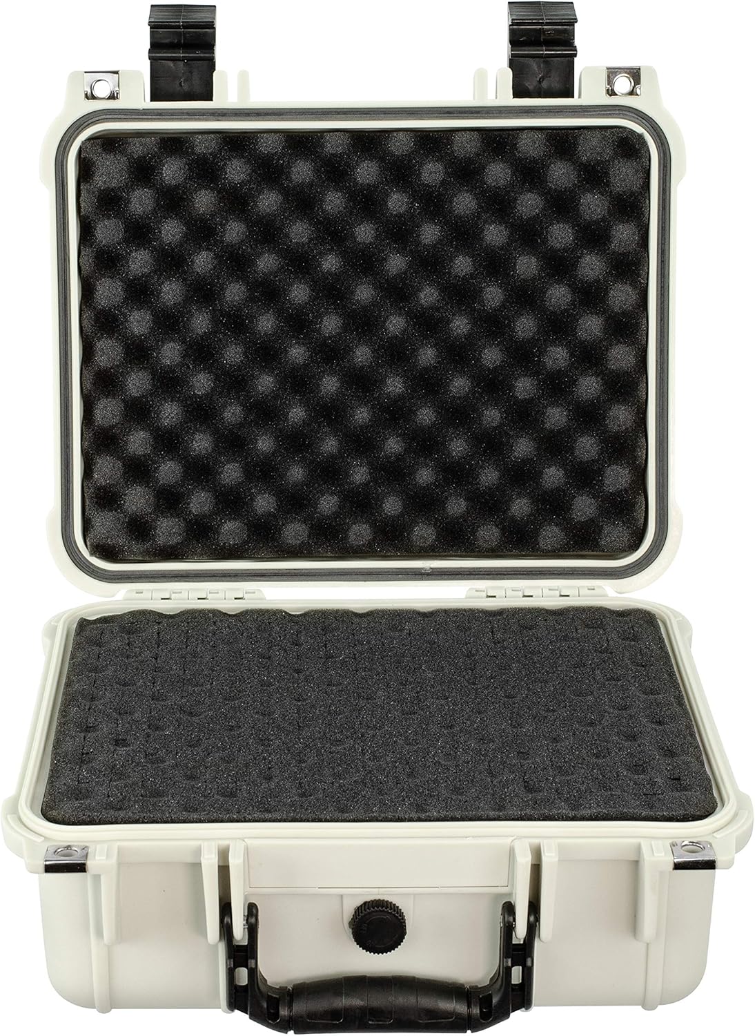 Eylar Protective Hard Camera Case Water & Shock Proof w/Foam TSA Approved 13.37 Inch 11.62 Inch 6 Inch Polar White