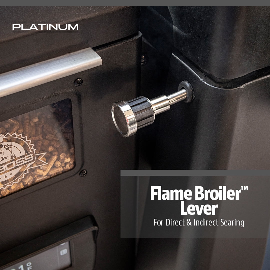 Pit Boss Platinum 1250 Connected Wood Pellet Grill with Wi-Fi® and PID Controller