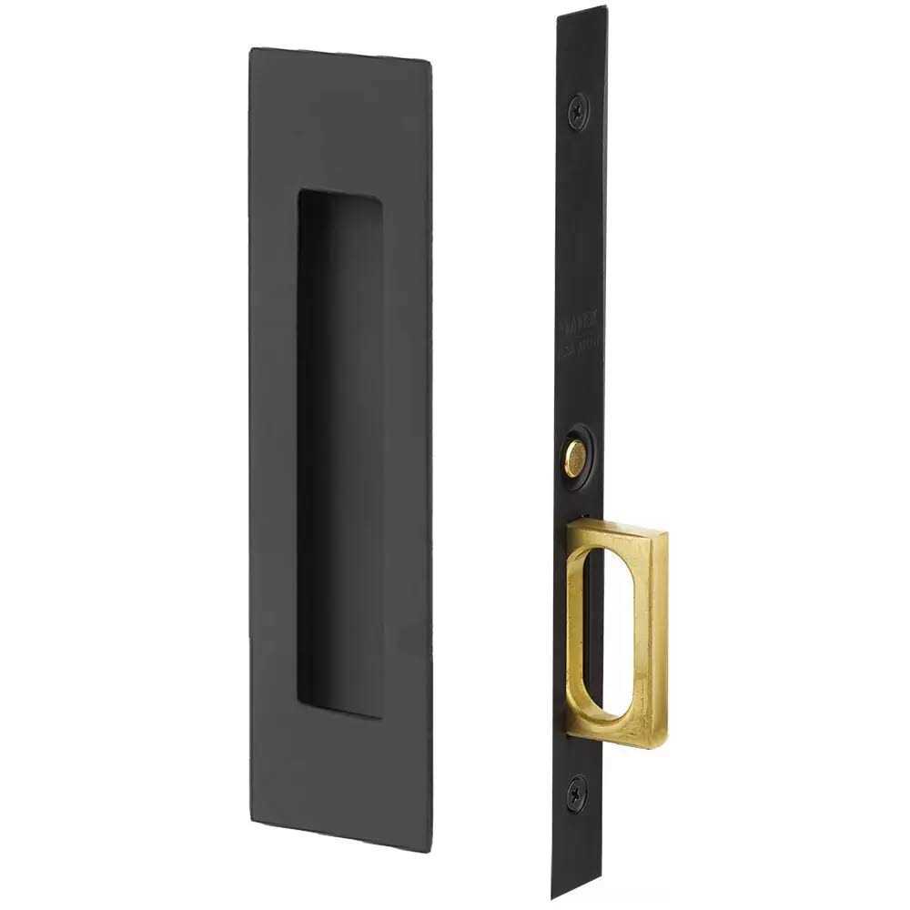 Emtek Passage Narrow Modern Rectangular Pocket Door Mortise Lock 2154US19138 - Shop Hardware Tools Online Store